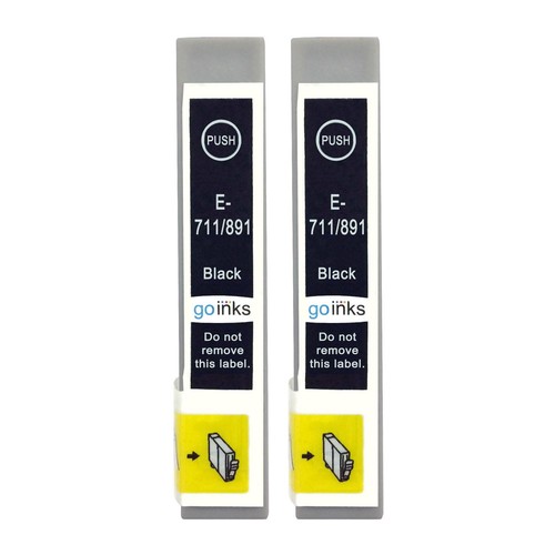 Compatible t0711 black ink - compatible,