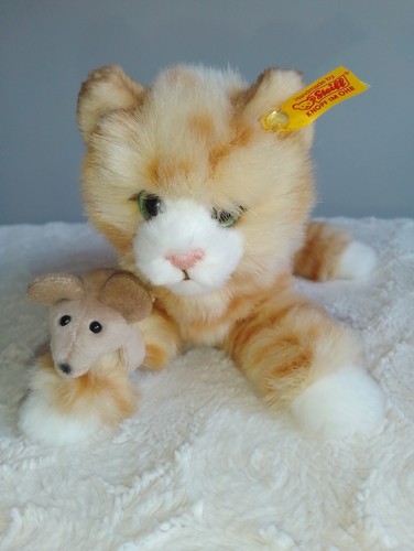 Steiff mimmi ginger tabby - steiff,