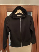 Calvin Klein Boys Black Zip Up Hoodie - Age 12  NEW NEVER WORN