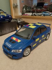 AutoArt Mitsubishi Lancer Evo VII Rare 1/18  Detailed Toy Model Collectible Car