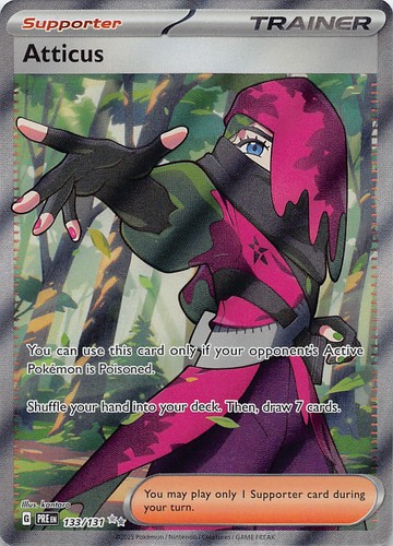 Atticus holo ultra rare sv - atticus,