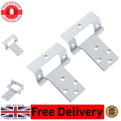 Versatile 50mm cranked hinges - 50mm,