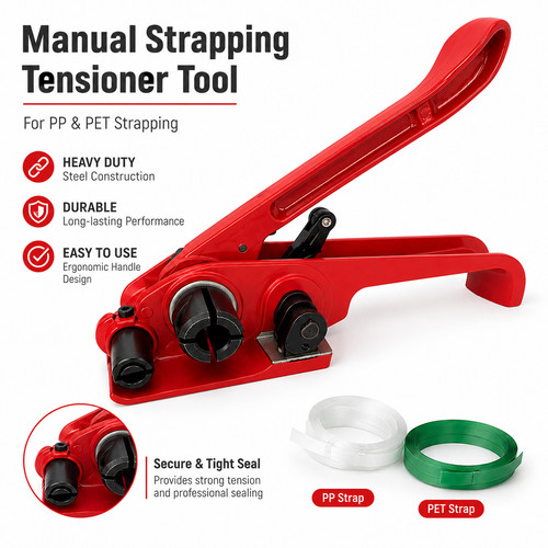 Heavy duty strapping tensioner - heavy,