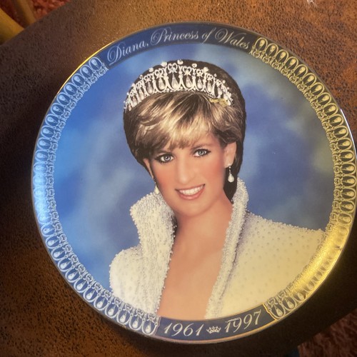 Princess diana tribute plate - princess,