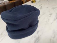 Country Collection Ladies Warm & Cosy Hat Navy Blue Unworn Fine Fleece Polyester