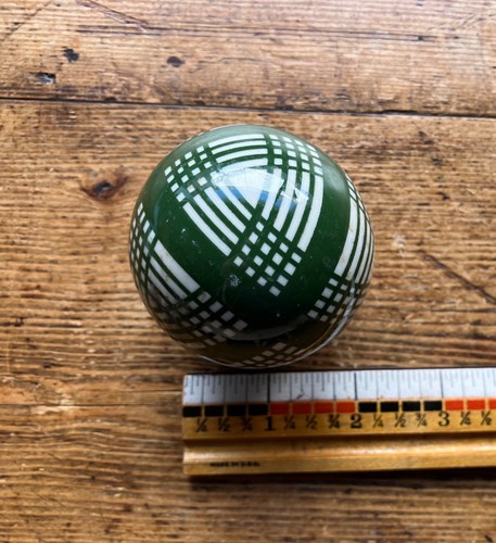 Victorian carpet ball - ball, 7.75”