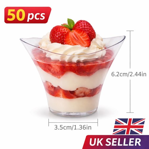 Pcs clear plastic reusable - 50,