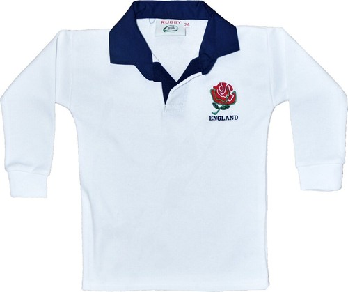 Boys england rugby shirt - rugby, white