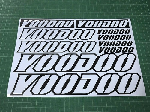 Voodoo cycling decals - decals, stickers