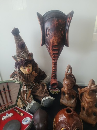 Wooden retro curious joblot - retro,