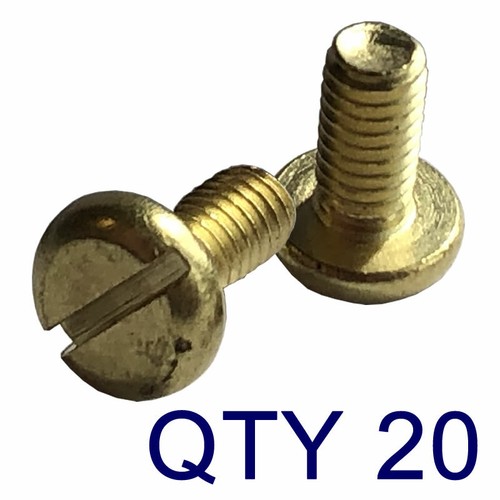 Brass pan head - brass,