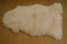 Natural Ivory Fur Sheep Skin