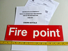 JAMES BOND OO7 Casino Royale ORIGINAL FILM PROP + COA  + Daniel Craig Movie