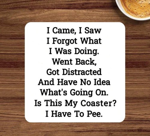 Piece funny wooden coasters - ,