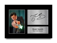 Matt Smith Signed Doctor Who