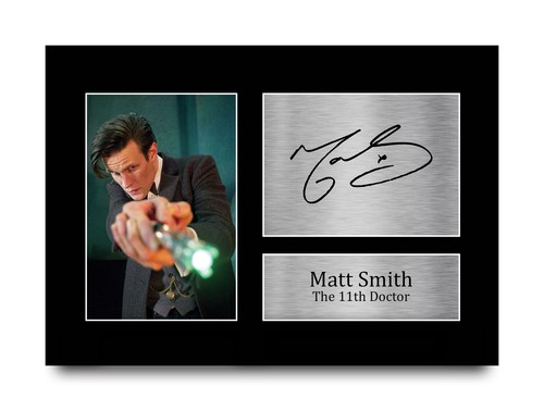 Matt smith signed doctor who - matt,
