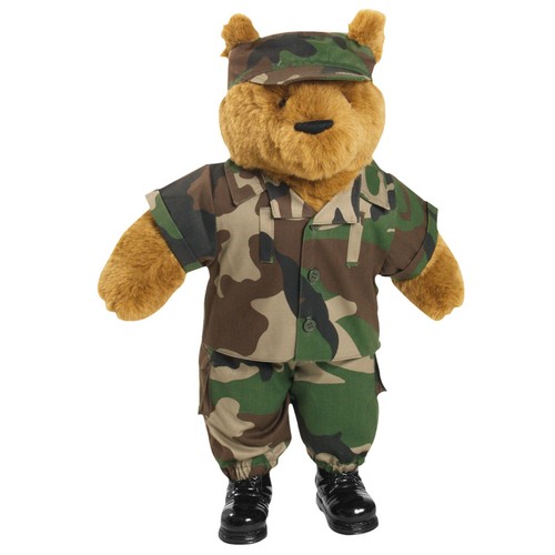 Teddy bear suit military - teddy,