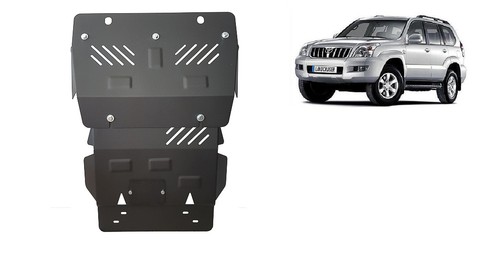Steel skid plate - /, sump