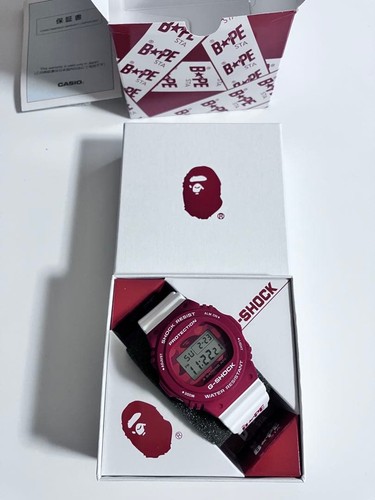 Shock bape collaboration - g-shock,