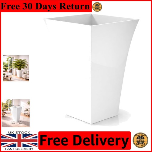 Stylish large square planter - square,