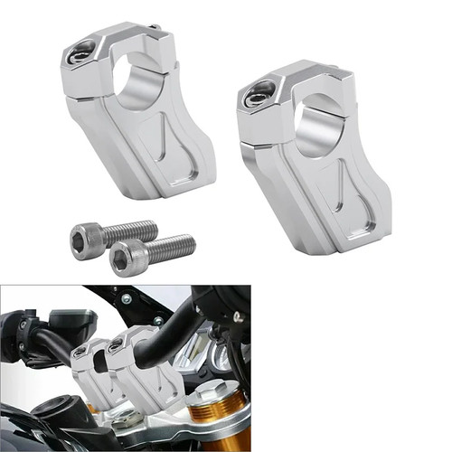 Handlebar riser mount clamps - mount,