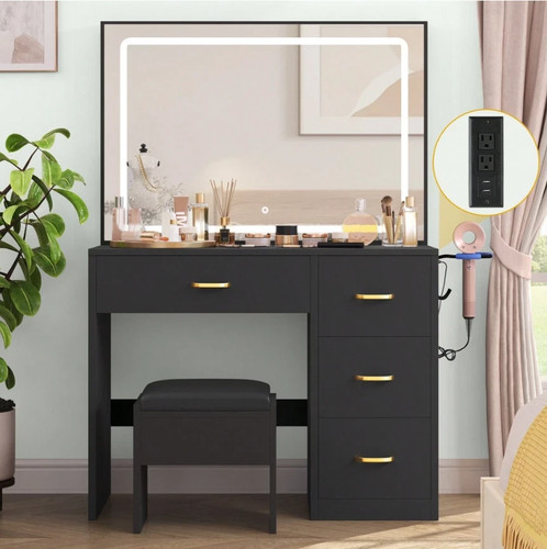 Dressing table stool set - &,