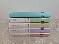 ASelected 5Pcs A4 Binder 90Mm Paperboard File A4 Pastel Ring Binders D-Ring 240 