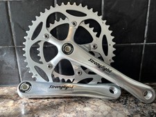 NOS Stronglight Impact Square Taper Chainset 48/34t 172.5mm Arms 