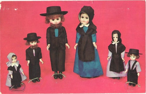 Amish dolls big - big, and