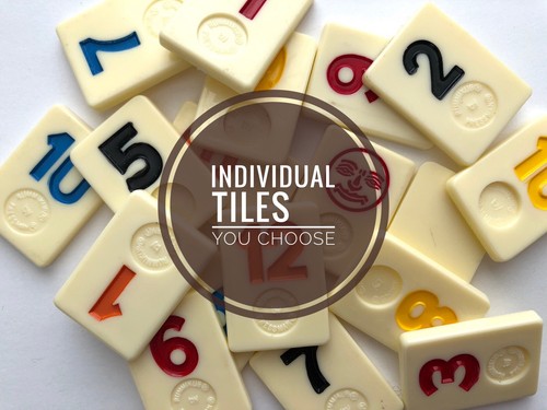 Rummikub tiles individual - tiles,