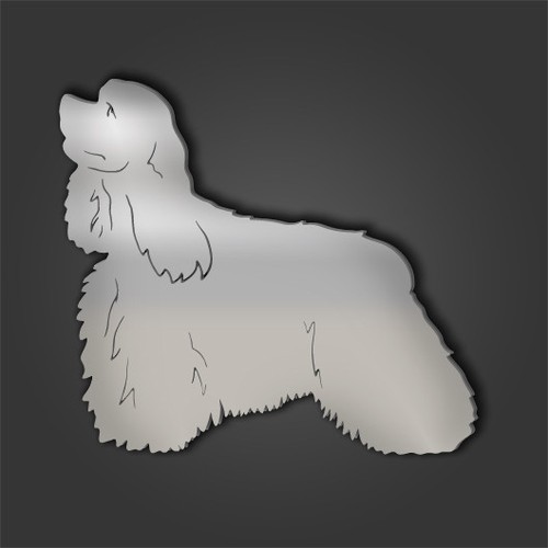 American cocker spaniel silver - cocker,