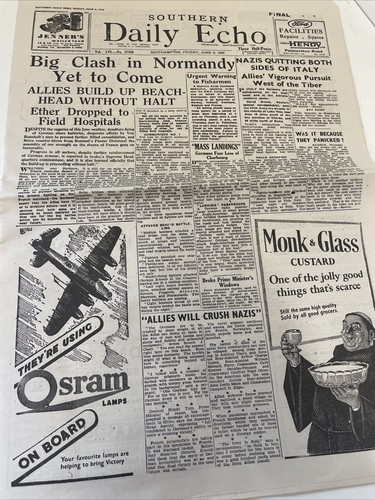 Southern daily echo newspaper - southern,