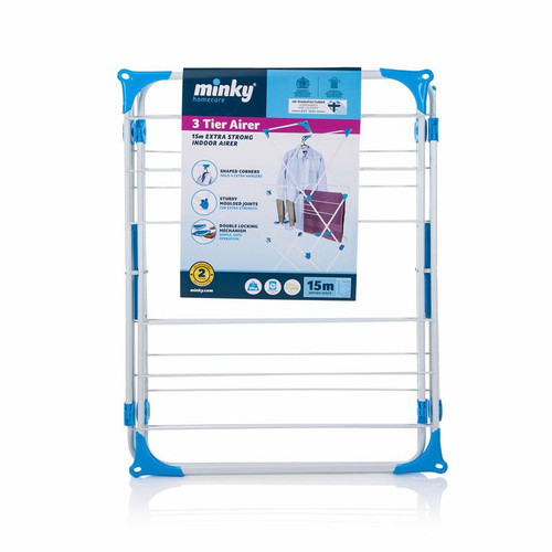 Minky airer trio concertina - airer,