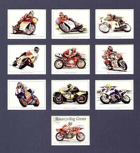 Motorcycling greats collectors - greats,