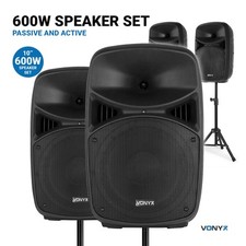 Vonyx VPS 10" DJ Speaker Set