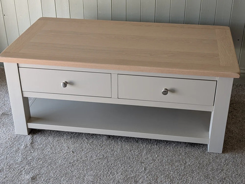 Chester limestone coffee table - chester,