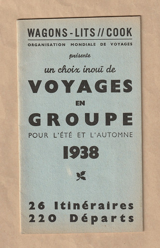 French travel brochure group - travel, brochure.