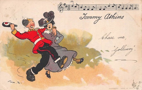 Postcard comic tom - comic,