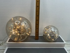 Vintage Glass Ball Light