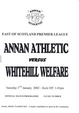 ANNAN ATHLETIC v Whitehill