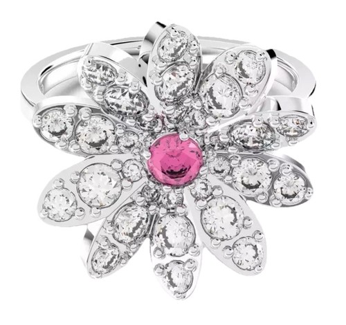 Swarovski size52 pink crystal - swarovski,