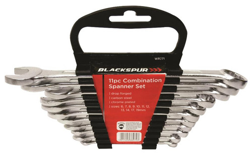 Spanner set 11pc combination - spanner,