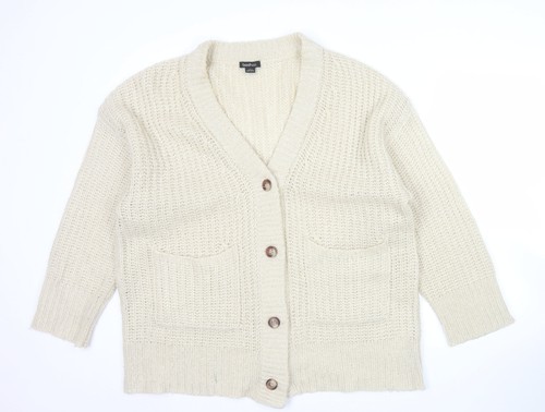 Womens size boohoo - l, beige