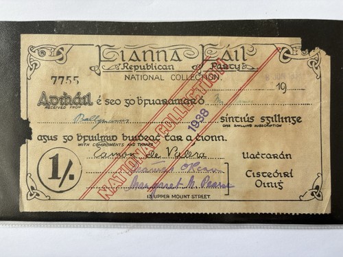 1938 irish republican party - irish,