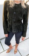 Zara 100% LEATHER JACKET WITH