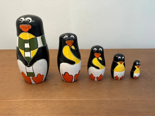 Vintage penguin pattern - vintage,