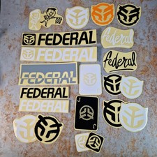 Federal piece bmx sticker - federal,