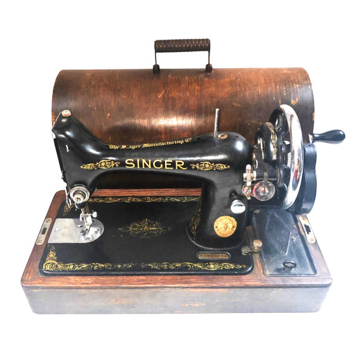Singer sewing machine 99k hand - sewing,