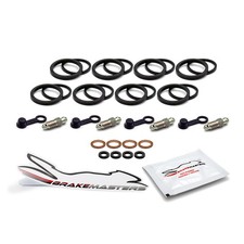 Suzuki GSX400 X Impulse 1988 front brake caliper overhaul fittings