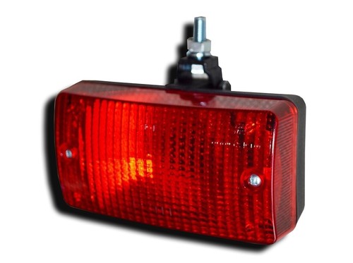 Marked red rear - e-marked, multi-volt